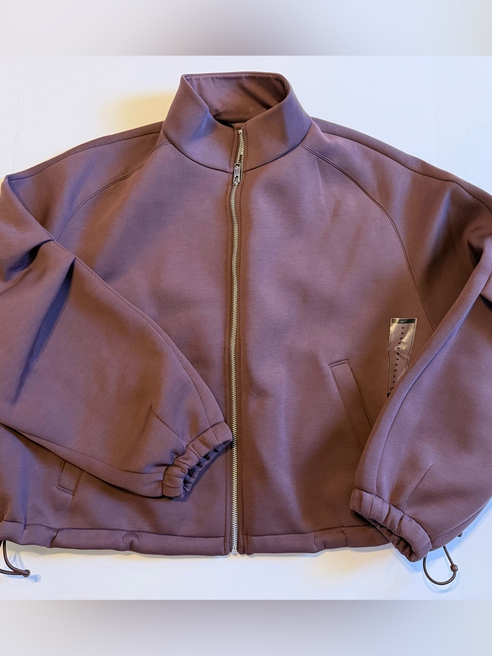 Nike Mauve Zip-Front Jacket